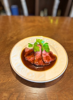 いけだ牛のローストビーフ