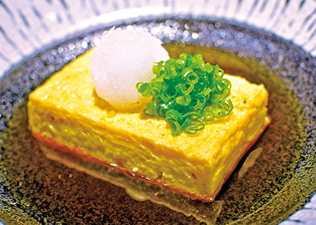 出汁かけ出汁巻玉子