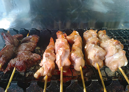 鶏もも串