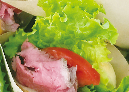豊西牛ローストビーフサンド